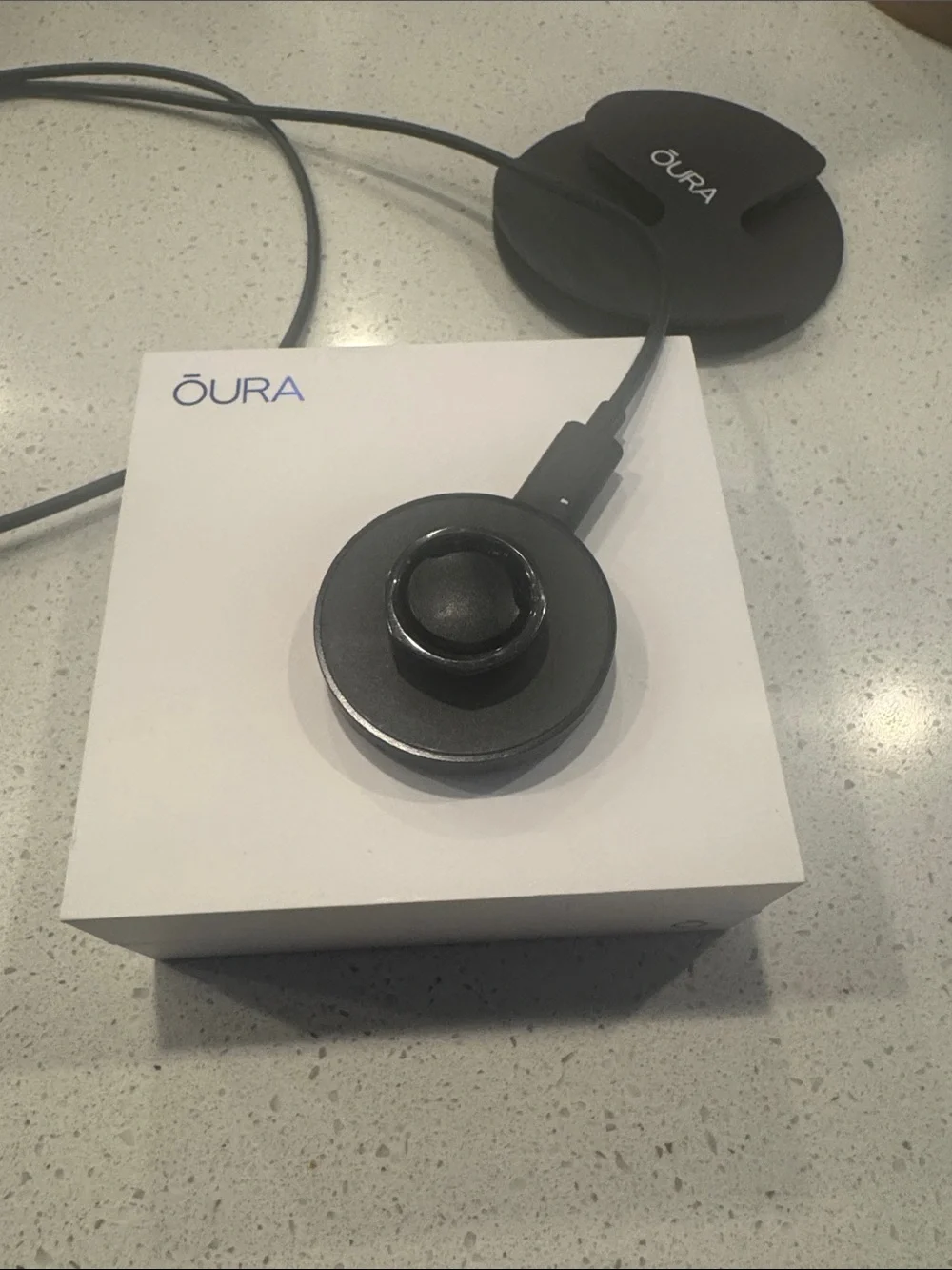 Oura Ring Gen3 Heritage Black - Size US 9 - Full Set